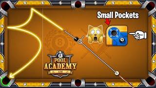 New Table with Small Pockets - Pool Academy Aim Table 8 Ball Pool - GamingWith K