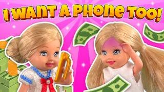 Barbie - I Want a Phone Too! | Ep.373