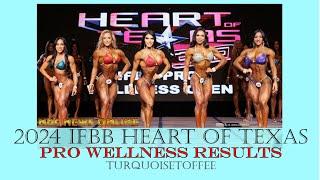 2024 IFBB Heart of Texas Pro Wellness Results