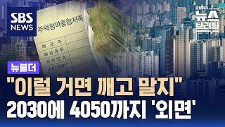 "이럴 거면 깨고 말지"…2030에 4050까지 '외면' / SBS / 뉴블더