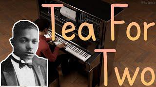 A.I. Plays J. Lawrence Cook - Tea For Two QRS 2894 Pianola (Stride Piano)