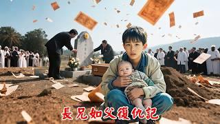 Cruel uncle/aunt sold brother, forced elder to labor→Brother genius topped exams→Returned to shame e