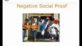 Online Persuasion The Power of Social Proof