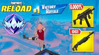 Fortnite Reload | High Kill Solo vs Squads Ranked Gameplay (Keyboard & Mouse)
