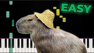 Ok I Pull Up (Capybara Theme)  Piano Tutorial