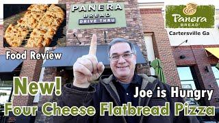 Panera® New Four Cheese Flatbread Pizza | Food Review | Joe is Hungry 