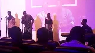 AN INCREDIBLE BASS VOICE AND PERFORMANCE BY KWAME JOE, EWOENAM AND POSSIBLE KAYBEE..ENJOY...