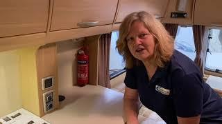 Using the Controls and Equipment Inside the Charisma 555 Caravan