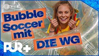 Bubble Soccer mit DIE WG - PUR+ I ZDFtivi