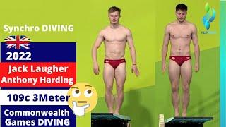 2022 Jack Laugher & Anthony Harding - 109c Mens 3 Meter Double Diving (Synchro) - Commonwealth Games