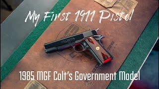 1985 Colt 1911 (Gov't Model)- My First 1911