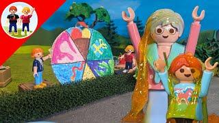 GLÜCKSRAD mit Schleimdusche | Playmobil Familie Sommer | Kinder | deutsch