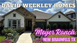 New Construction, Meyer Ranch, New Braunfels Tx, David Weekley Homes