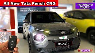 Tata Punch CNG Adventure Rhythm Model 2024 ₹8.29 Lakhs Best Value for Money SUV Review 