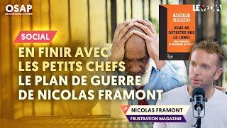 "VOUS NE DÉTESTEZ PAS LE LUNDI..." : L'ENFER DU MONDE DU TRAVAIL (NICOLAS FRAMONT)