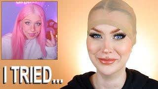 Following a Wig Application Tutorial...UHMM | Evelina Forsell