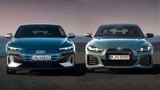 2025 Audi S6 Sportback e-tron vs BMW i4 M50 Gran Coupe  Design Comparison