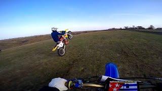 #RMZ450 и #YZ250F на кроссовой трассе в п. Глубокий