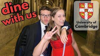 CAMBRIDGE VLOG 7: COME TO A FORMAL DINNER WITH ME (St. John's College)