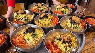 대단합니다! 역대급 정성이 들어간 미친 퀄리티! 국수,뷔페집부터 정성가득한 생선 백반집 모음/ Korean Dishes Made with Love-korean street food