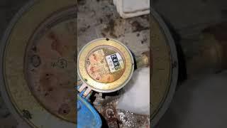 명지 오션시티 상가 수도계량기 볼밸브 누수되는 곳 교체했어요, 달인종합설비~