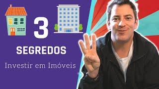 3 Segredos do Mercado Imobiliário (Você Só Vê Aqui)