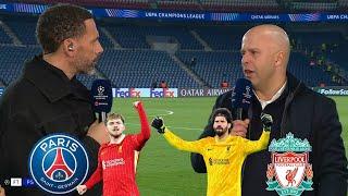 PSG vs Liverpool 0-1 Harvey Elliott On Fire Goal Alisson Becker Crazy Save Arne Slot Reaction