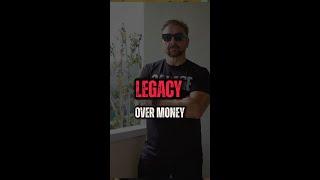 Success isn't about money—it's about impact #LegacyOverProfits #WorkWithPurpose #SuccessDriven