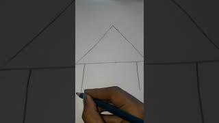 Hut | Hut drawing | House drawing  | Artie#shorts