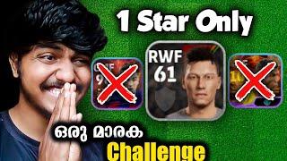 Can I Win Using Only 1 Star Players? Efootball 24 Mobile Challenge