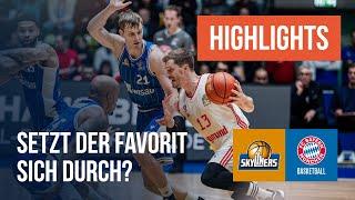 Highlights: SKYLINERS Frankfurt - FC Bayern München Basketball (Saison 2024/25) | easyCredit BBL