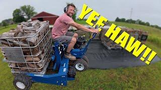 Firewood System Overhaul: New Barn Layout, Equipment Move, and Zen Workflow