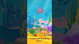 Mermaid Ocean helper#mermaid #mermaids #cartoonforkids #cartoonvideos #cartoon#fun #ocean#animation