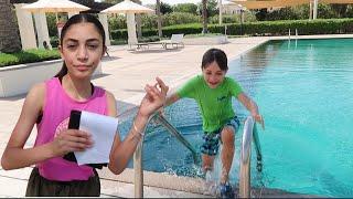 The ULTIMATE Swimming Pool Jumping Lesson with Heidi