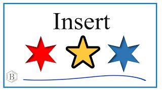 How to Insert a Star in Microsoft Word