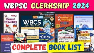 PSC Clerkship 2024 BEST Booklist | WBPSC Clerkship exam Book List | Best Book For PSC Clerkship exam