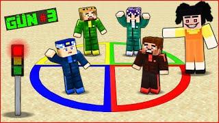 LAST ONE OUT OF THE SQUID GAME ROOM WINS!  - Minecraft￼