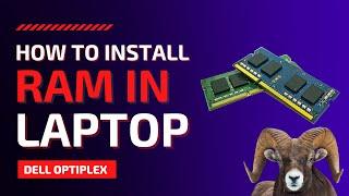 How to Install RAM in your Laptop? Easy (Dell Latitude 7490)