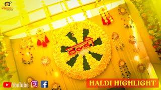 BEST HALDI CEREMONY 2023 | PLANET STUDIO | REWA | NANCY + ASHISH | BEST WEDDING FUNCTION 2023