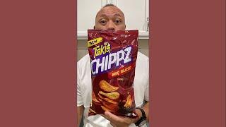  ASMR NEW! TAKIS CHIPPZ BBQ BLAST FLAVOR AND EATING SOUNDS  ORIGINAL LENGTH  #asmr #shorts