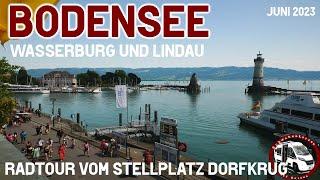 Bodensee: Lindau und Wasserburg - Tolle Radtour vom Stellplatz Dorfkrug