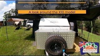 Adventureman Teardrop Camper -   The X10 model