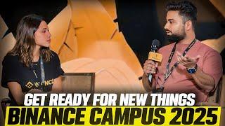 Binance Unveils India Plans at Binance Campus 2025 | @BinanceDesi @BinanceYoutube