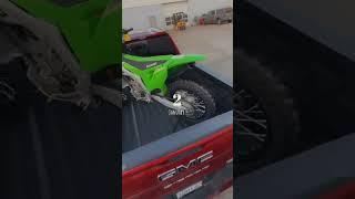 Zolicoffer picked up his 2022 Kawasaki kxf450r