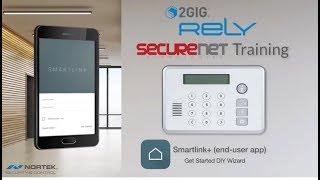 SecureNet Smartlink+ mobile app: Get Started Wizard