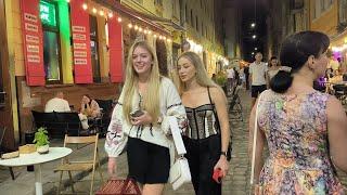 Львів 2024: нічне життя вулиця Староєврейська Lviv nightlife