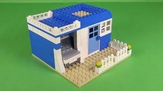 LEGO House with Garage (002) Building Instructions - LEGO Basic Bricks How To Build