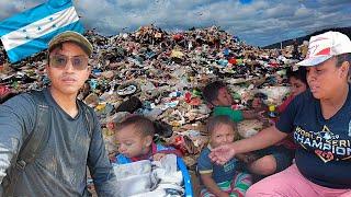 Así es VIVIR y TRABAJAR en La BASURA I Basurero de Honduras