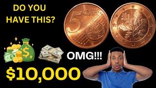 Most Rare  5 Euro Cent Coin That Could Make You Millionaire | Coins Worth Money | Rare 5 Cents