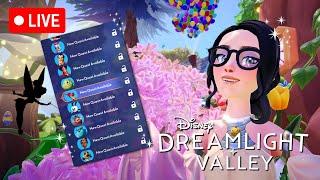 Dreamlight Valley: ALL-NIGHT MEGA 12-Hour Quest Catch-Up Stream! ⭐ + Star Path Grind